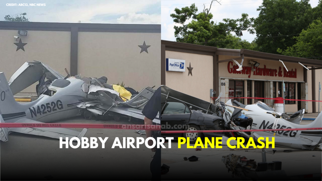 hobby airport plane crash