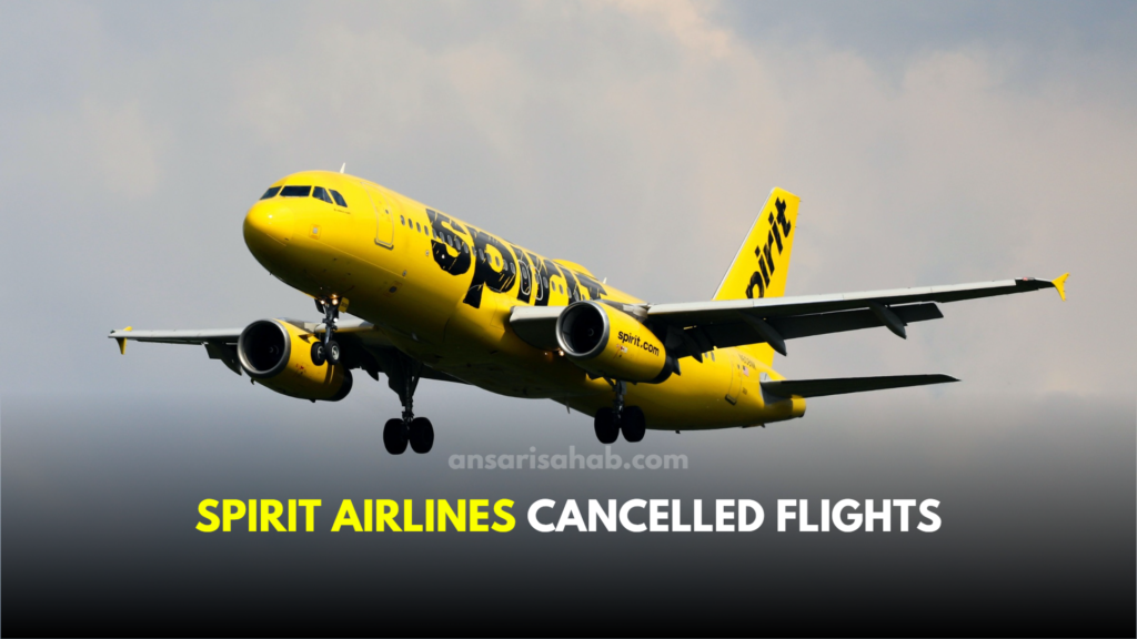 spirit airlines cancelled flights