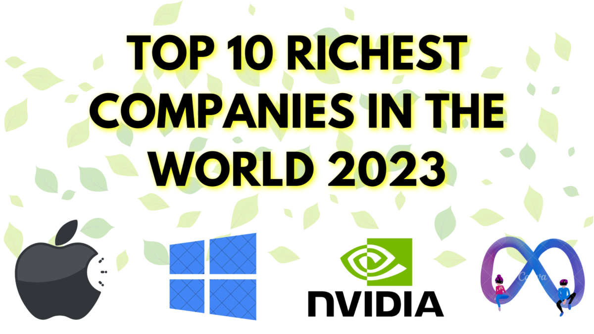 10 richest companies in the world