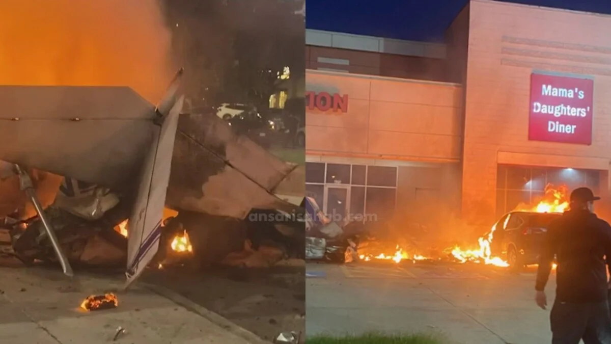 Small plane crashed in plano