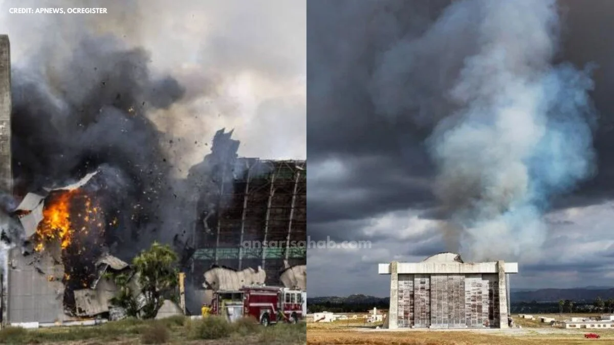 asbestos tustin hangar fire