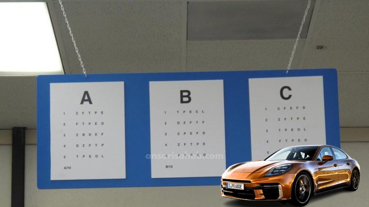 drivers license DMV vision test