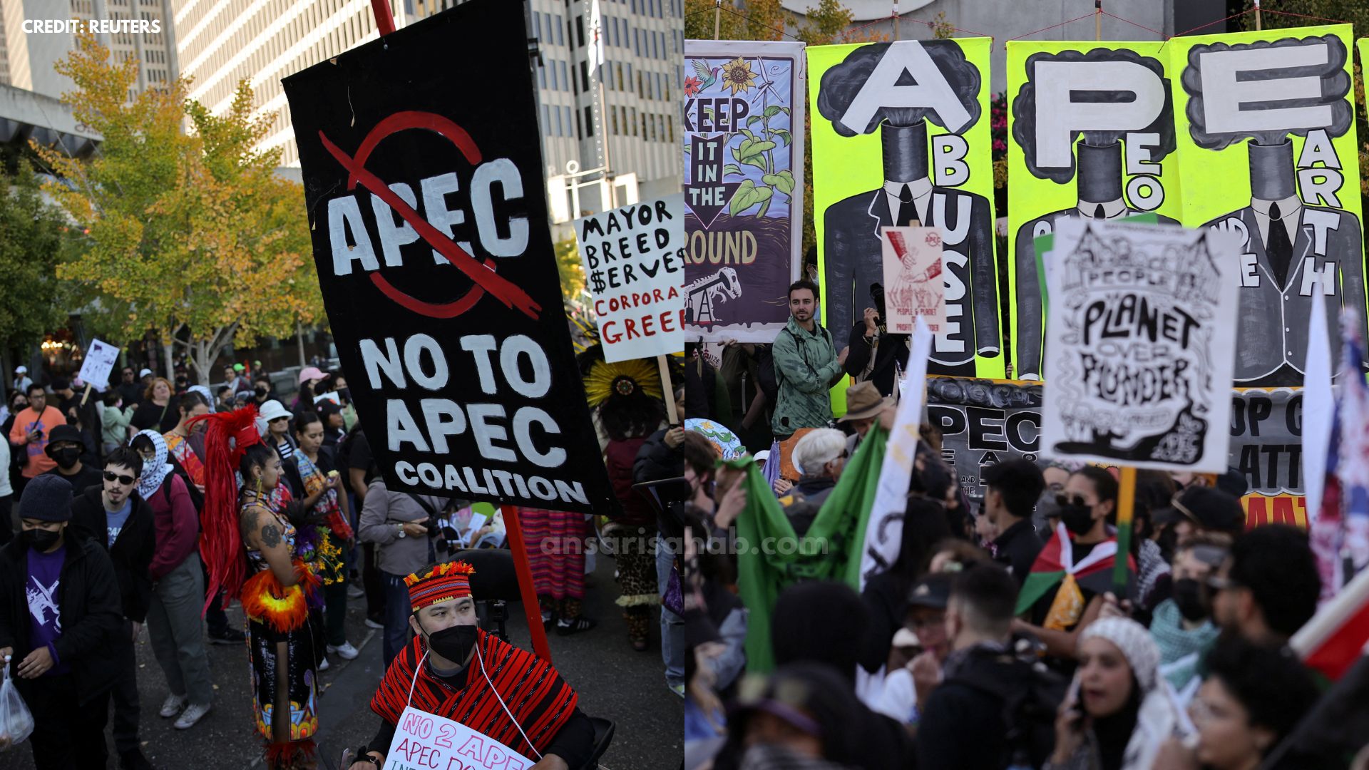 APEC Protests In San Francisco: A Global Call For Change - Ansari Sahab