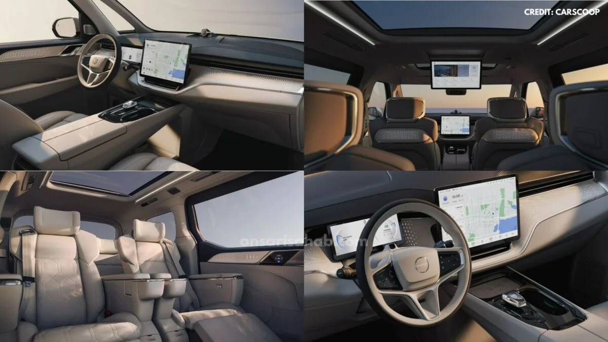volvo em90 minivan interior