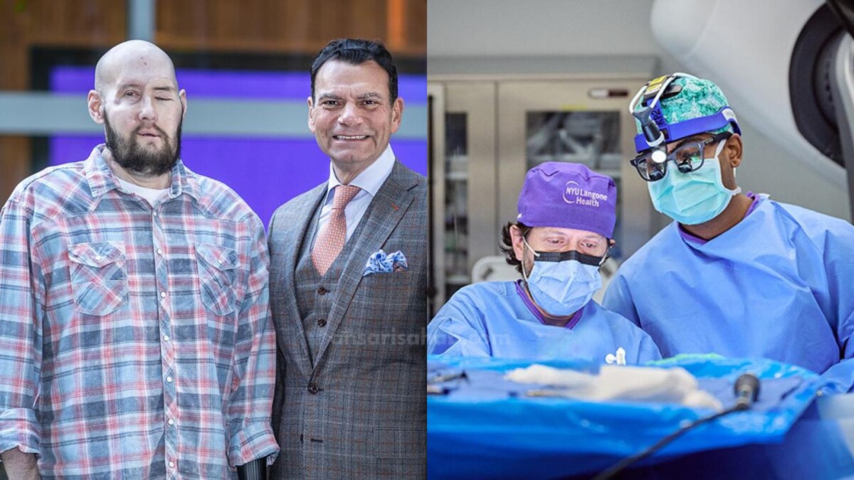 whole eye transplant surgery NYU Langone Health