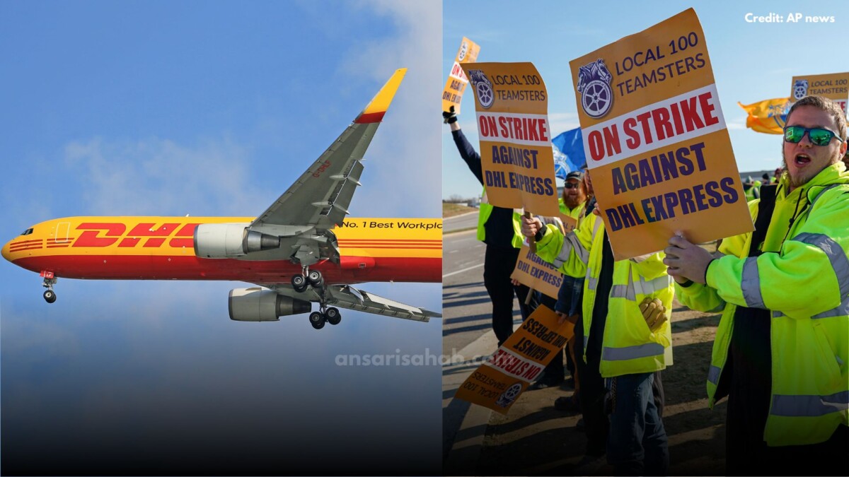 DHL Worker strike