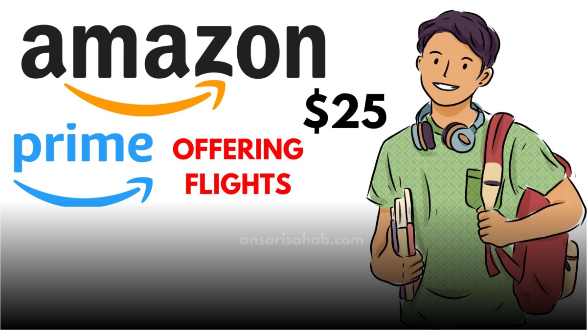 amazon prime student $25 flights