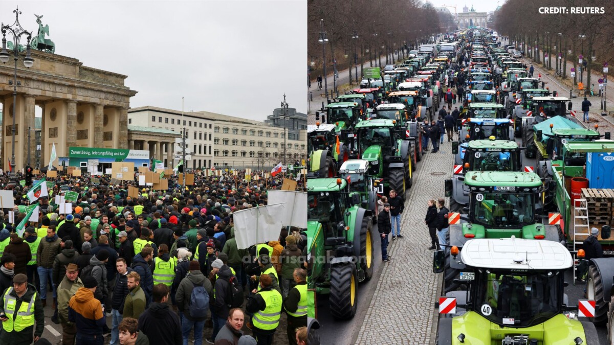 German farmers protests