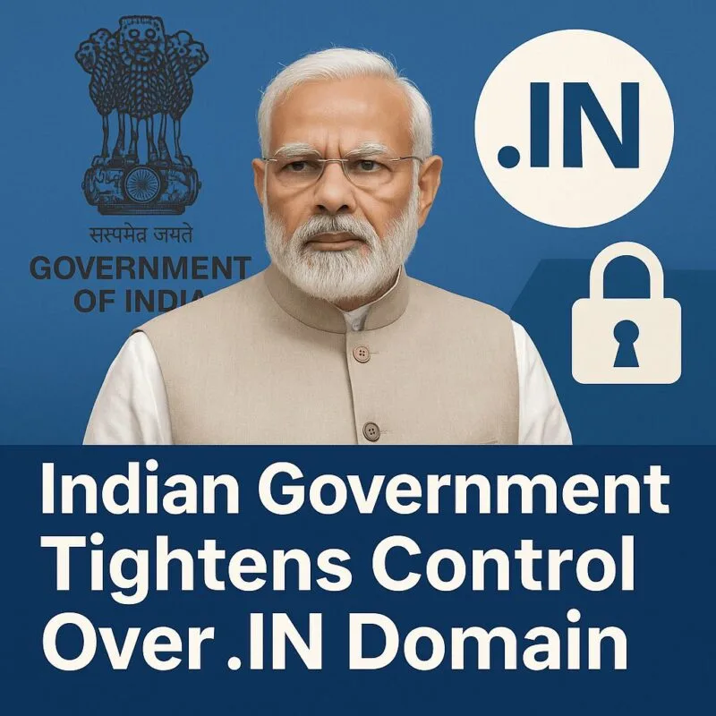 India Tightens Control Over .IN Domain