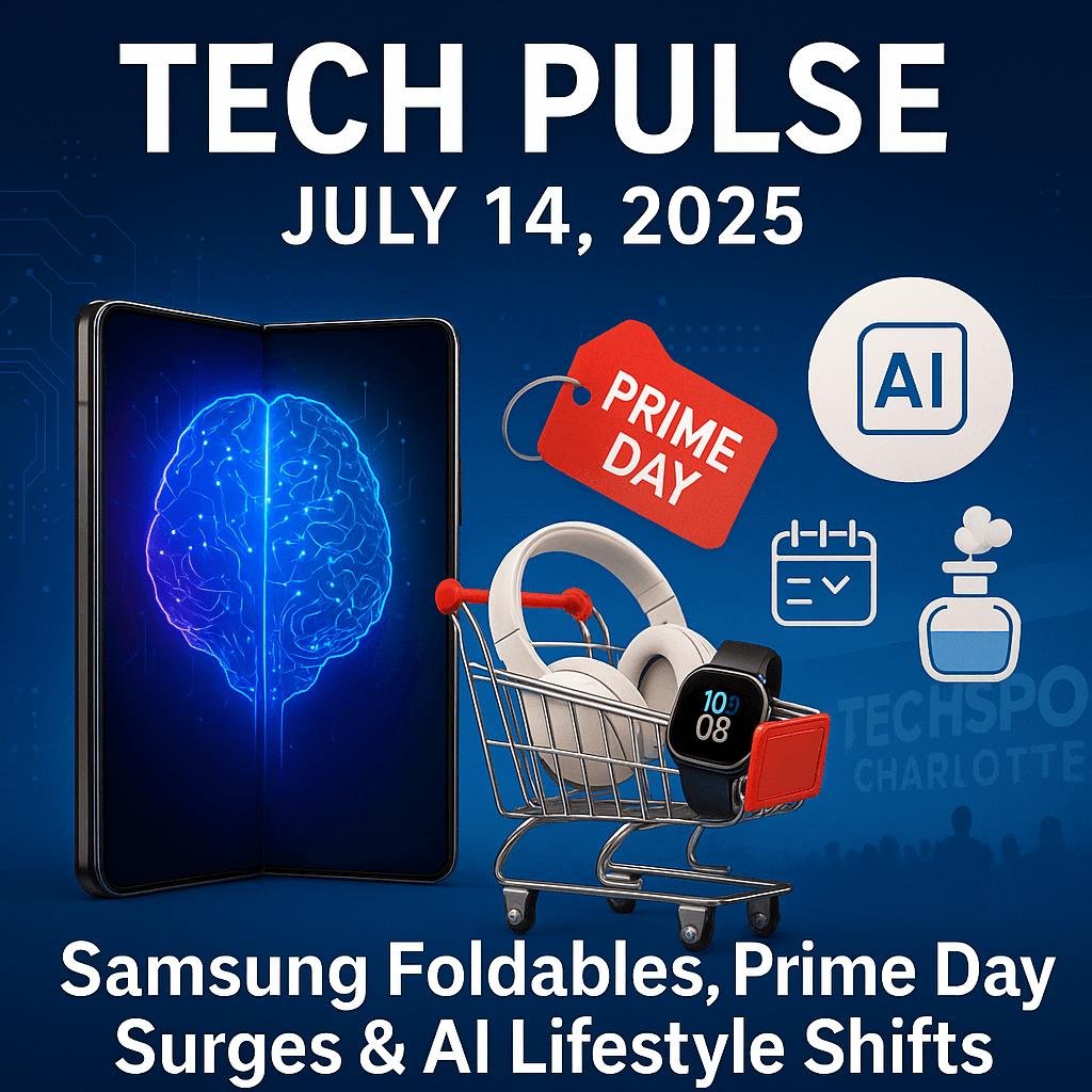 Tech Pulse July 14, 2025: Samsung Foldables, Prime Day Surges & AI ...