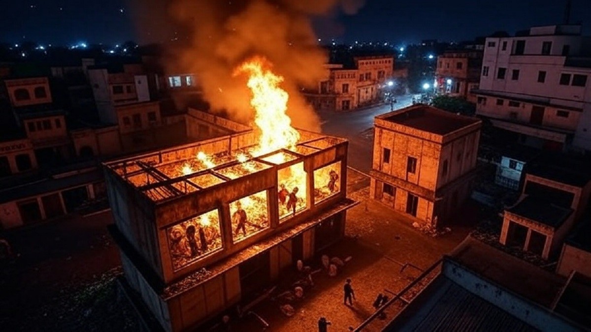 Lucknow Firecracker Factory Explosion