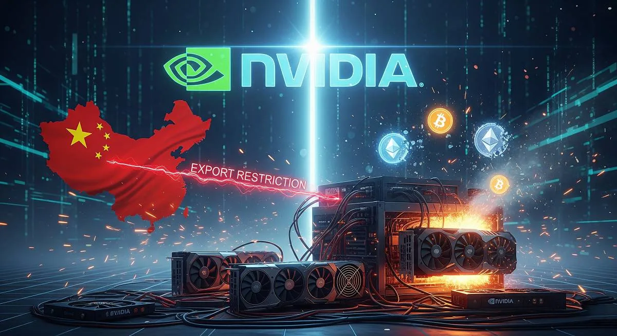Nvidia’s China Export Restrictions Affect Crypto Mining
