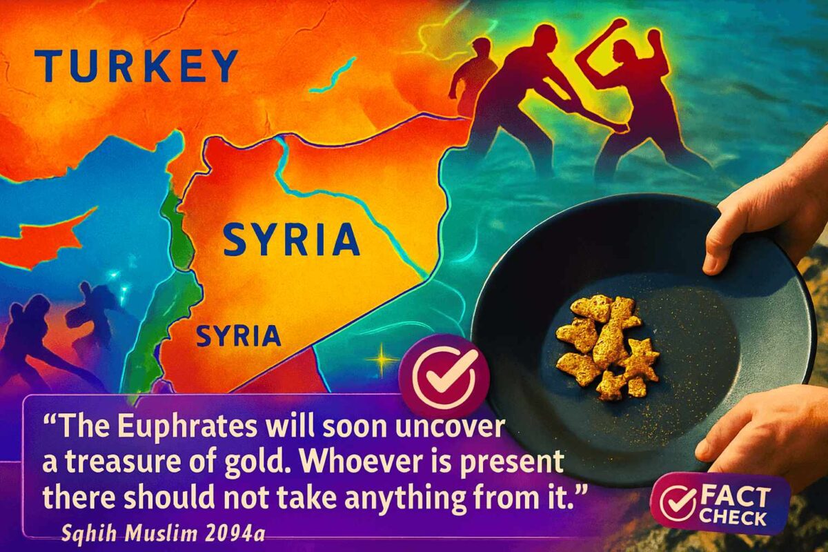 euphrates river gold mystery