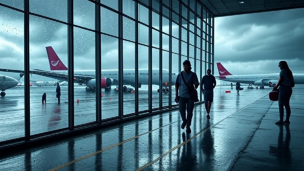 14 Flights Diverted as Heavy Rainstorm Halts Pune Airport Operations