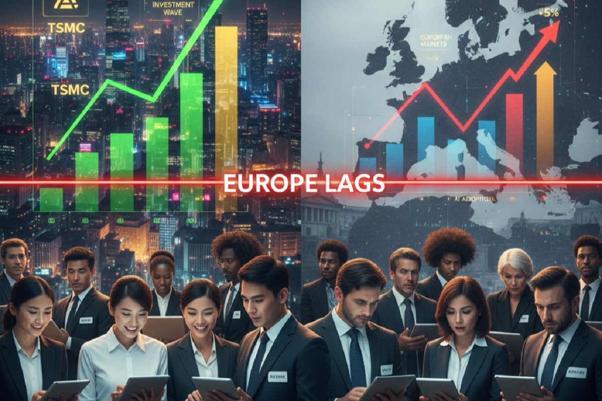 Asian Tech Stocks Rally on AI Investment Wave While Europe Lags Behind