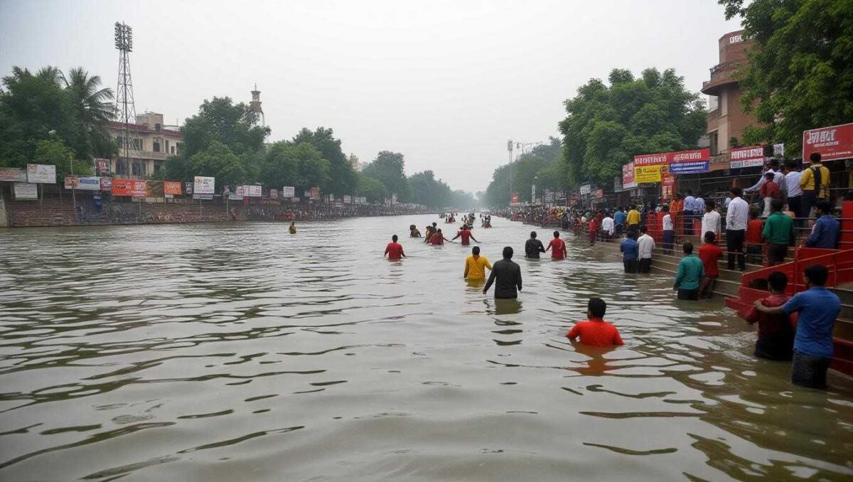 Delhi Flood Alert Yamuna river