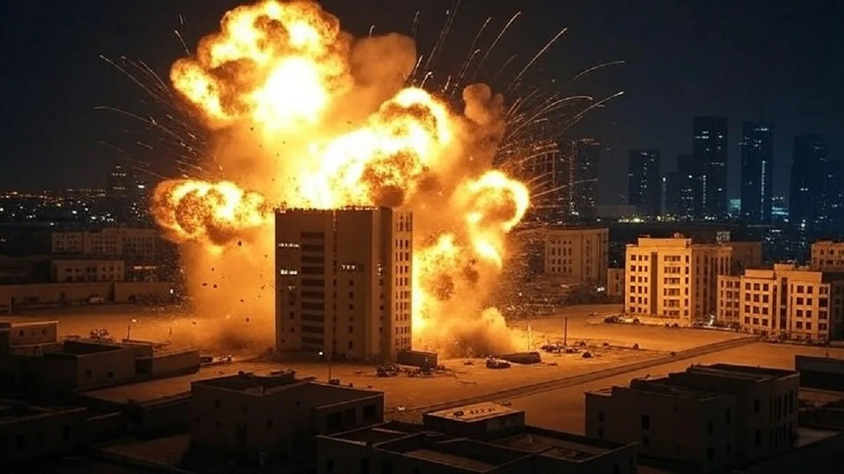 Explosion in Doha Qatar: Blasts Targeting Hamas Officials Rock the Capital