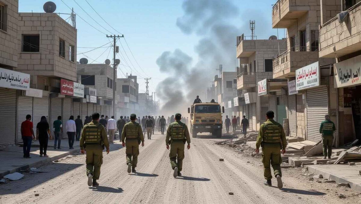 Israeli airstrikes on Gaza City