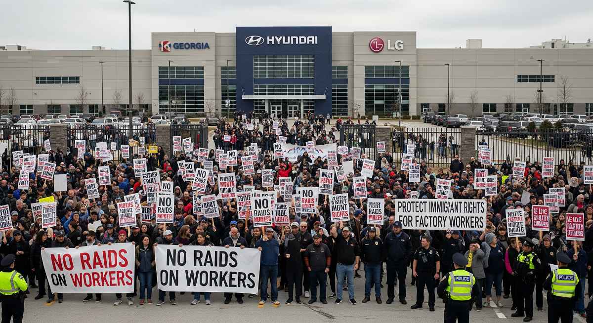 South Korean Workers Deported After Georgia Hyundai ICE Raid 2025