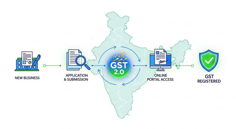 Step-by-Step GST 2.0 Registration Process for New Businesses in India 2025