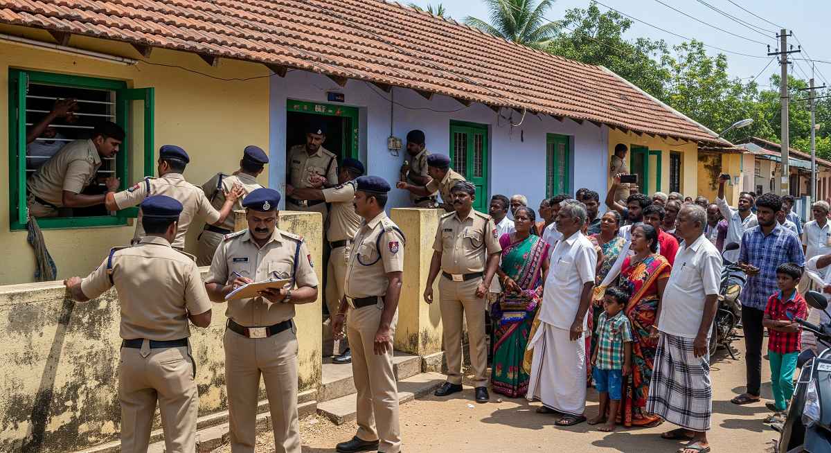 Tamil Nadu man killed his wife and her lover in Kallakurichi