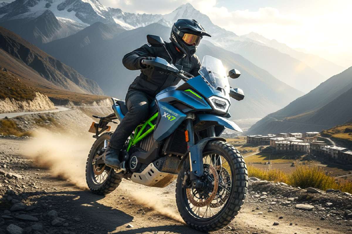 Ultraviolette X47 Crossover: India’s First Electric Adventure Motorcycle