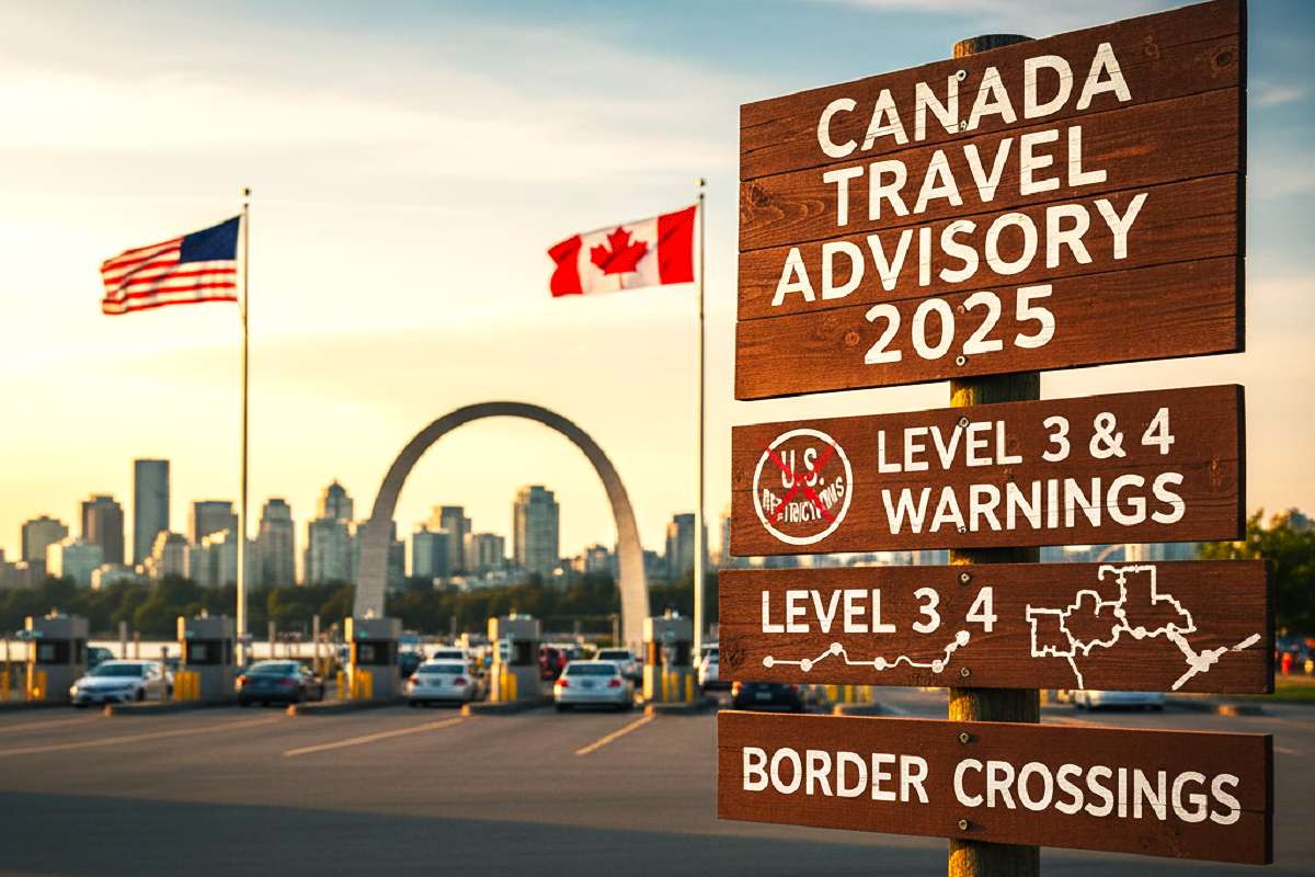 Canada Travel Advisory 2025: U.S. Restrictions, Border Crossings