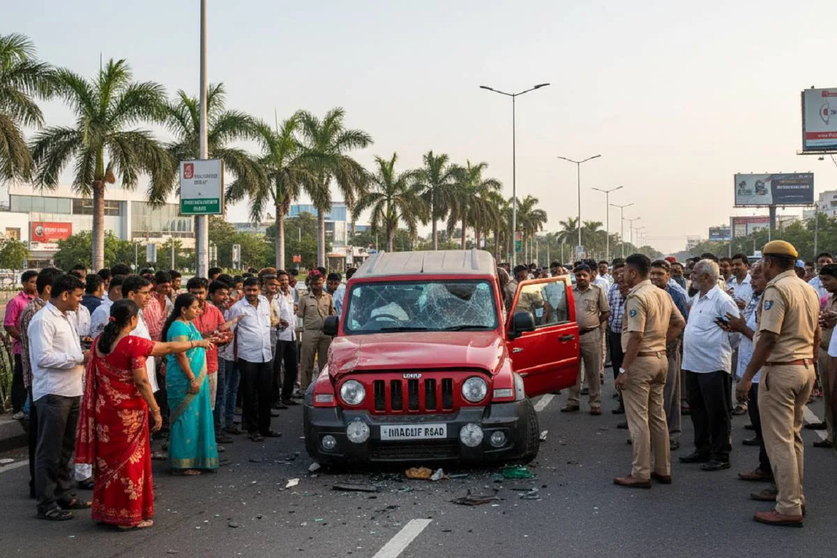 Chandigarh Thar Accident: 18-Year-Old Law Student Arrested for Killing Two Sisters