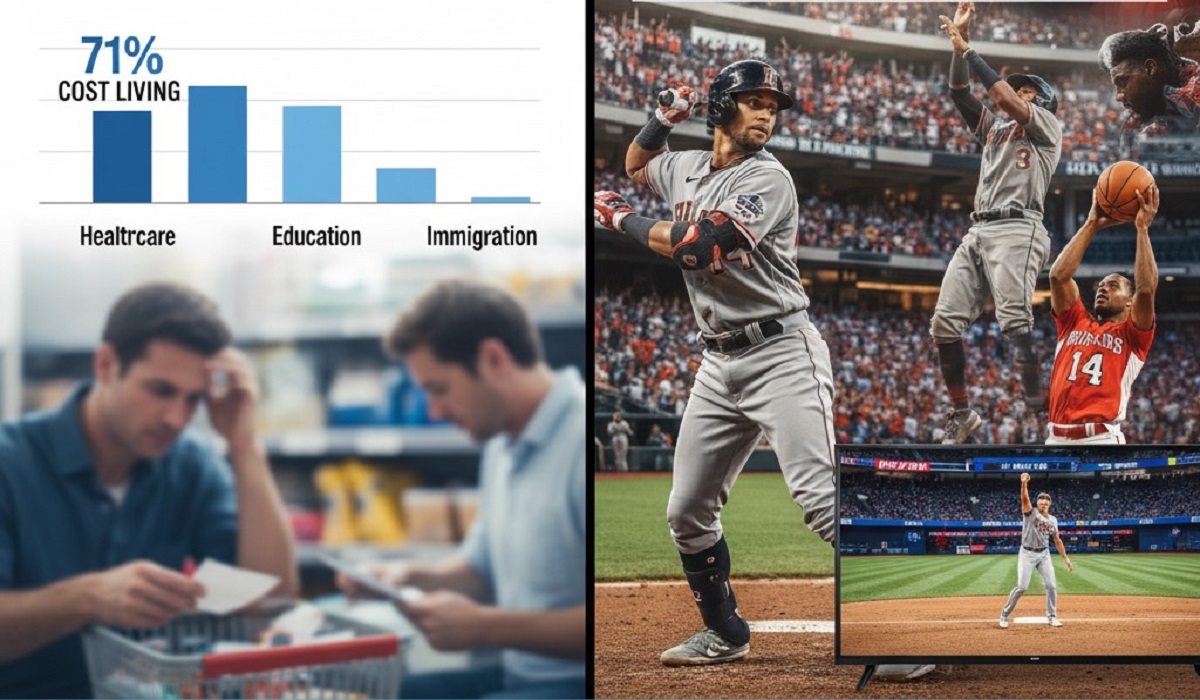 Cost of Living in America Tops Polls at 71%: Why Voters Are Turning to Sports Over Politics
