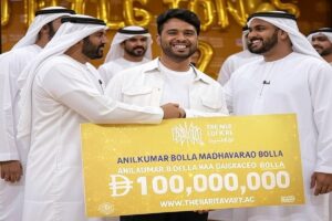 Dh 100 Million Winner Anilkumar Bolla