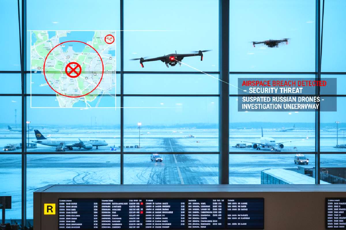 Flights Disrupted at Munich Airport After Suspected Russian Drones Seen Near Airspace