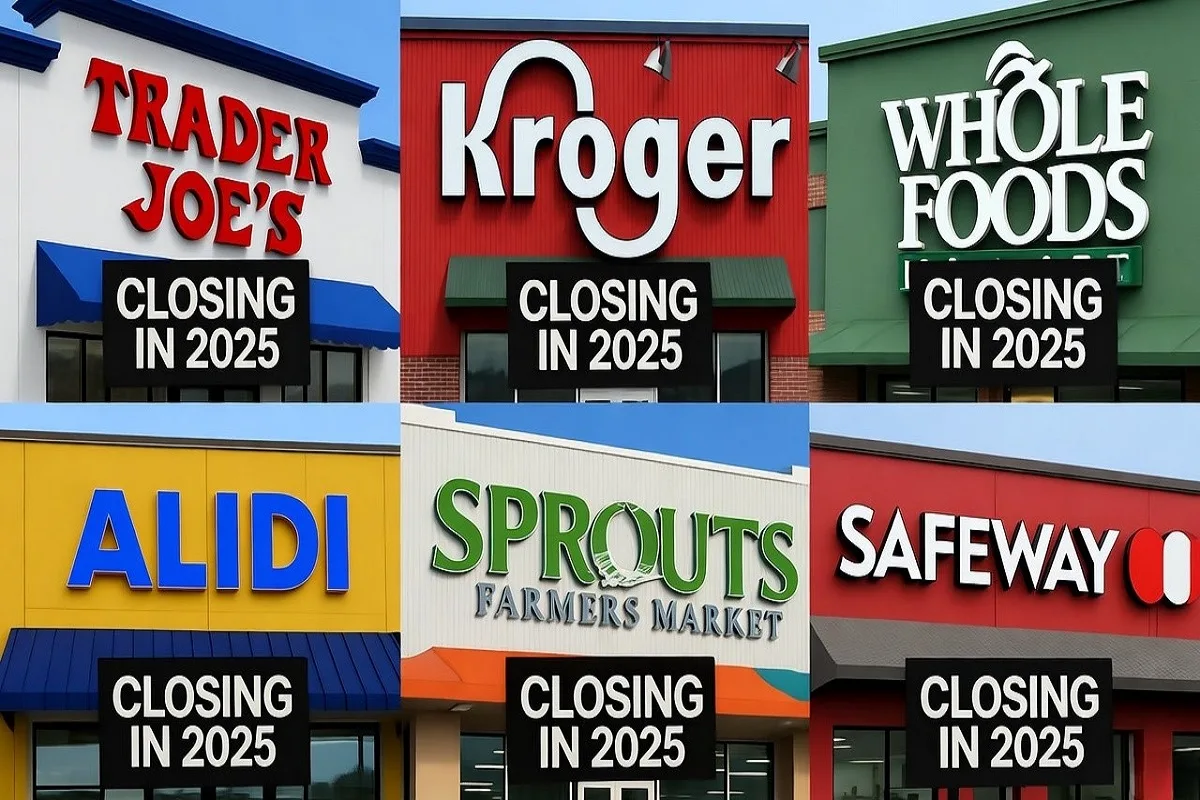Grocery Stores Closing in 2025: Trader Joe’s, Kroger, and Full List of Chains Shutting Down Near You