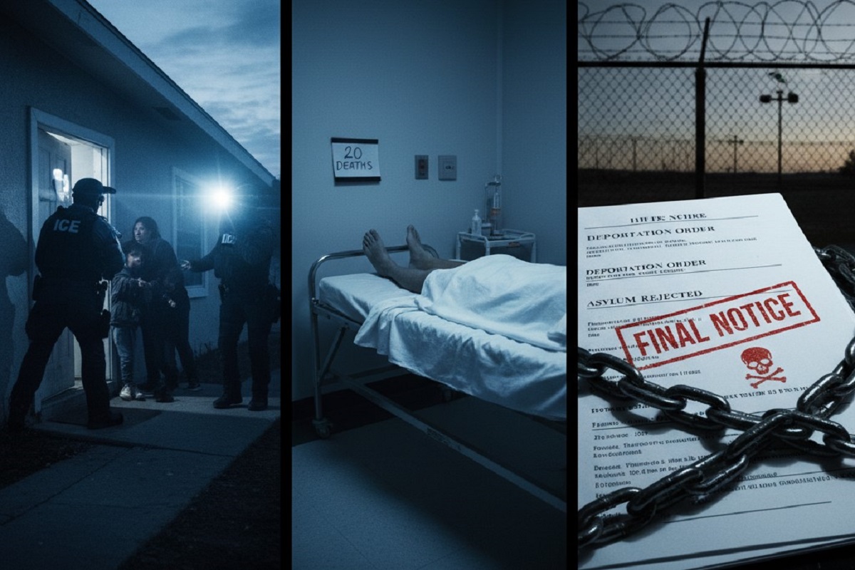 ICE Raids Escalate in 2025: 20 Deaths in Custody Expose the Hidden Human Cost of U.S. Immigration Policy