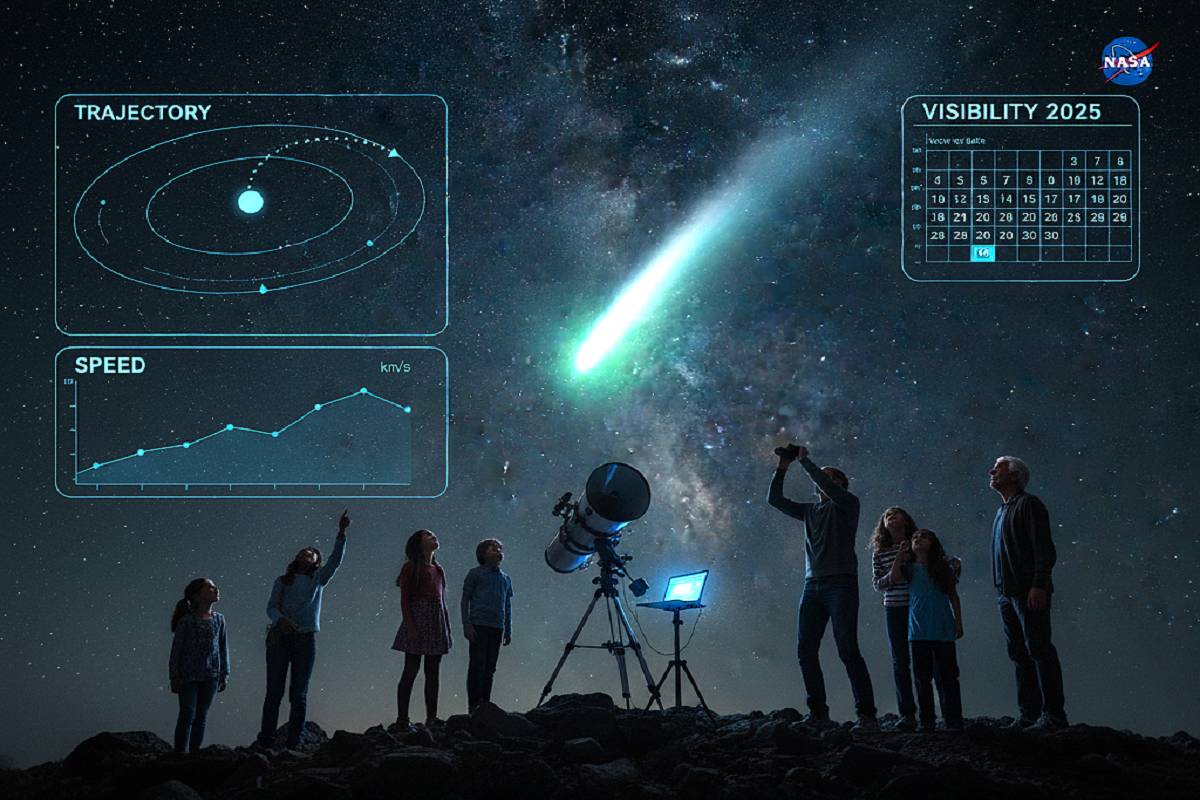 NASA Comet 3I ATLAS Update: Trajectory, Speed, and Visibility for 2025