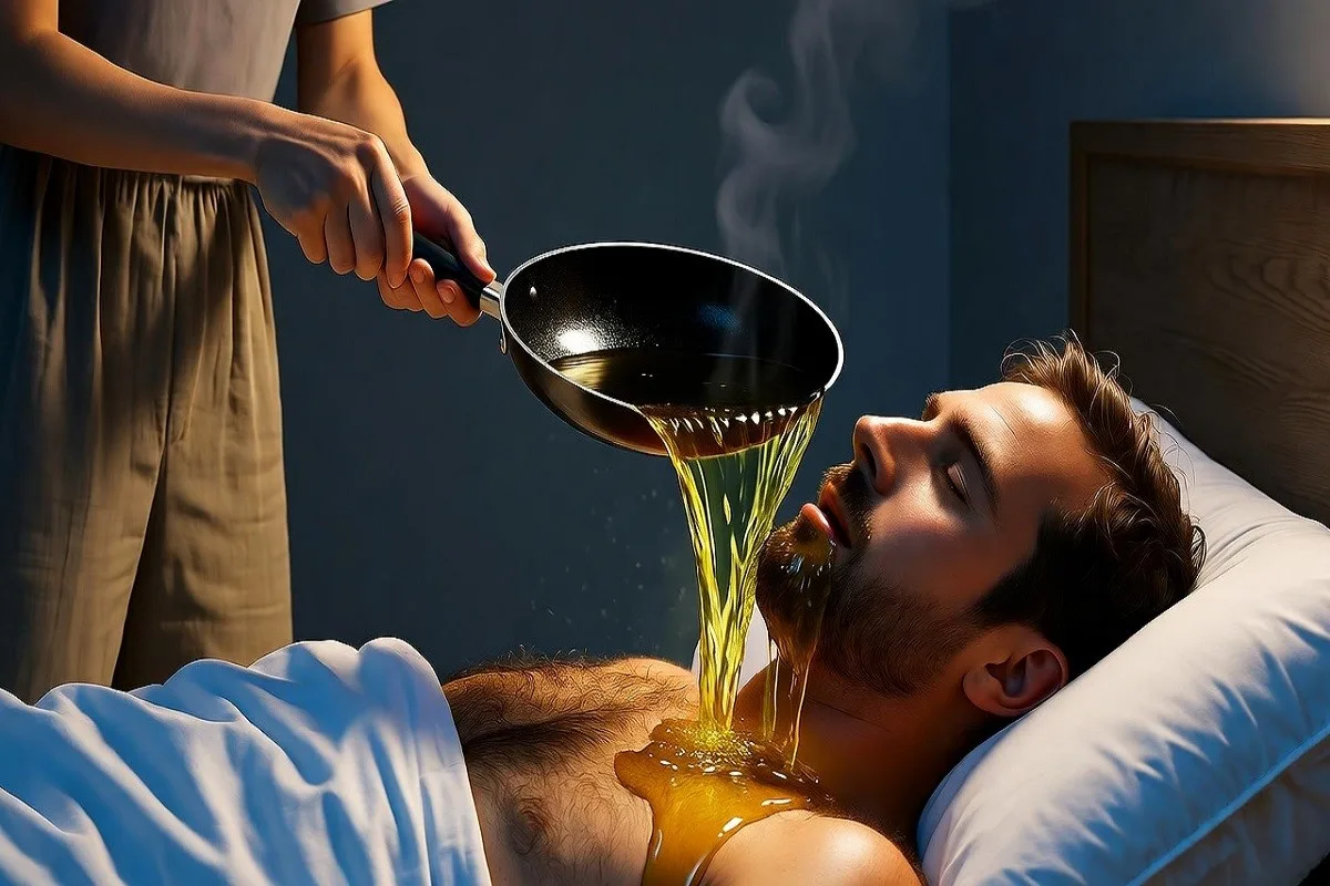 Pregnant Delhi woman pours hot oil on sleeping husband during midnight argument, victim in ICU