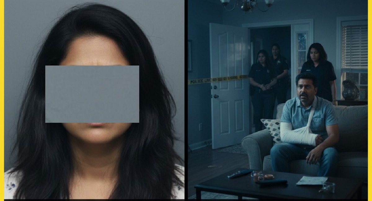 Teacher Attack Husband in US: Indian-Origin Educator Arrested After Knife Assault in North Carolina