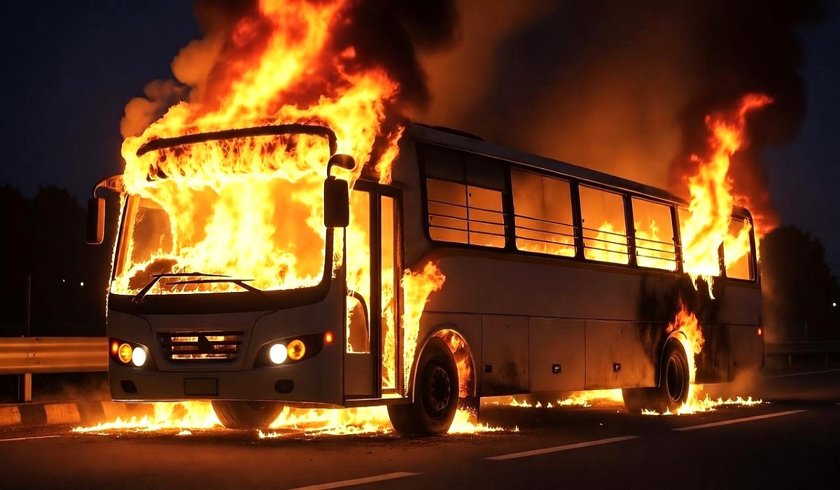 What Really Happened in the Kurnool Bus Fire? At least 20 people dead