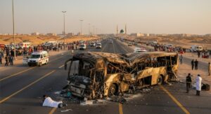45 Indians Killed in Saudi Bus Crash Near Madina What We Know About the Makkah-Medina Road Accident