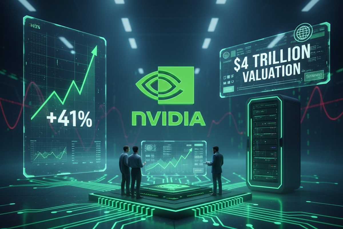 Is Nvidia Stock Still a Buy After a 41% Surge $4 Trillion Valuation, Lean Workforce & Trade Risk Raise New Questions
