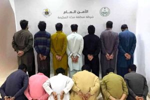 Saudi Police Arrest 13 Pakistanis in Taif Livestock Theft Case Late-Night Farm Raids Exposed