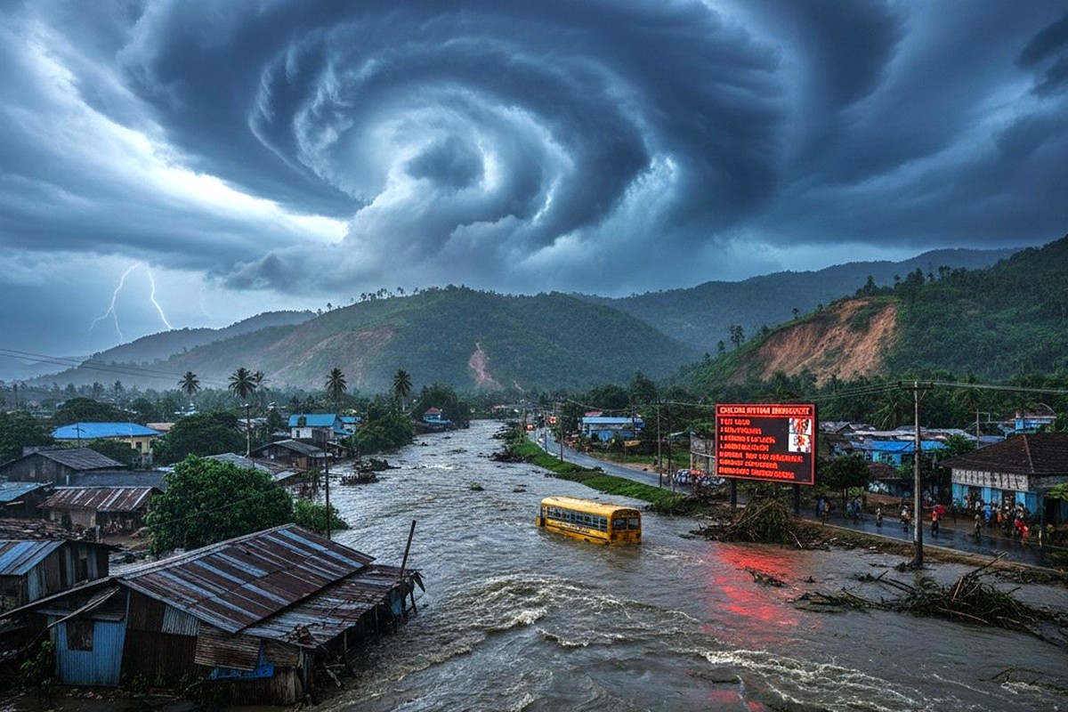 Sri Lanka Flood Emergency Cyclone Ditwah Devastates Nation as Floods Kill 123
