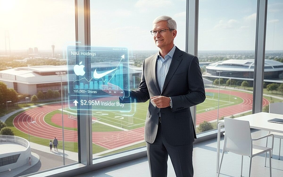 Apple CEO Tim Cook Doubles Nike Holdings to Over 105,000 Shares with $2.95M Insider Buy During Company Turnaround