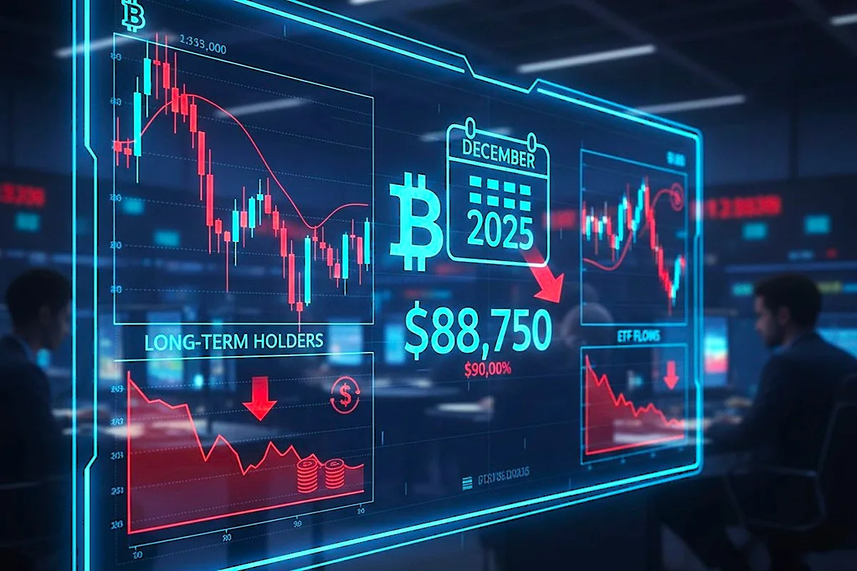 Bitcoin Price Struggles Below $90,000 in December 2025 Why Long-Term Holders Are Selling and ETF Flows Are Slowing