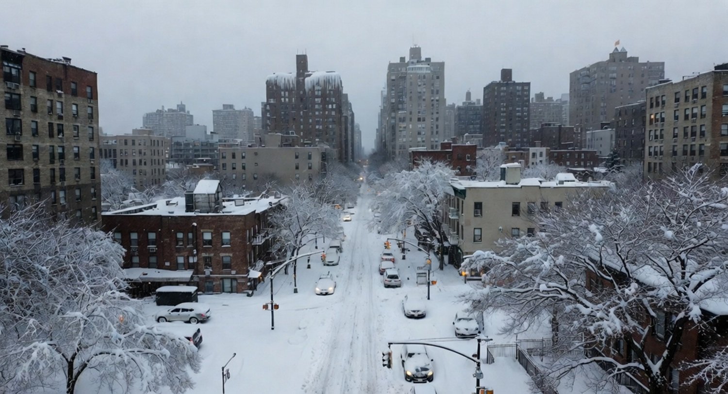 December 2025 NYC Winter Storm Snow Totals: Central Park 4.3 Inches ...