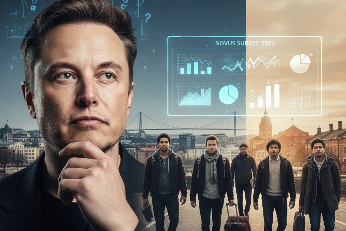 Elon Musk Questions Refugee Trips Back Home in Sweden — What the 2022 Novus Survey Really Showed