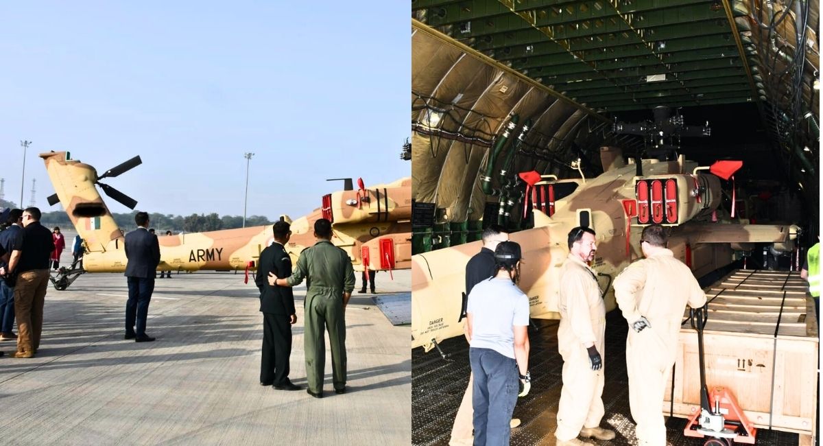 Indian Army Completes AH-64E Apache Fleet Final Three Helicopters Delivered via Antonov An-124 for Jodhpur Squadron Deployment 2025