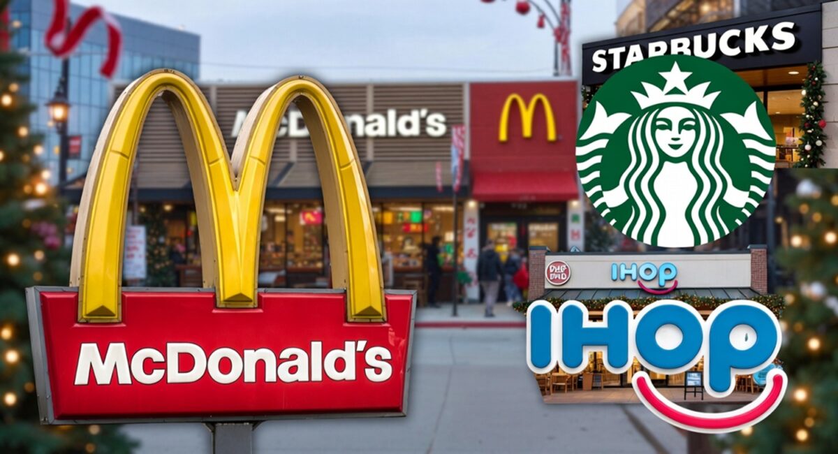 McDonald’s, Starbucks, and IHOP Hours on Christmas Day 2025 Which Fast Food Chains Are Open Near You