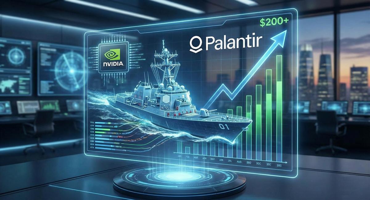 Palantir ShipOS Navy contract, Palantir Chain Reaction AI, NVIDIA Palantir partnership