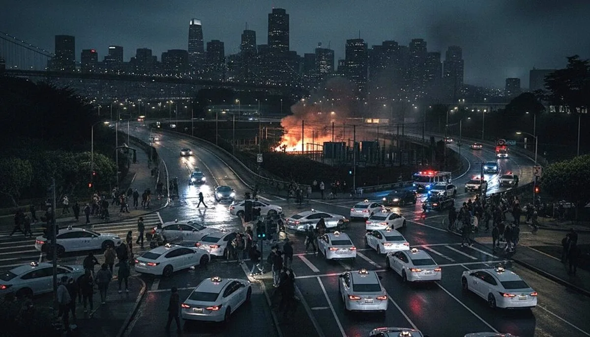 Waymo Robotaxis Stalled in San Francisco Blackout December 20 2025 Substation Fire Impacts, Transit Shutdowns, and Power Restoration Updates