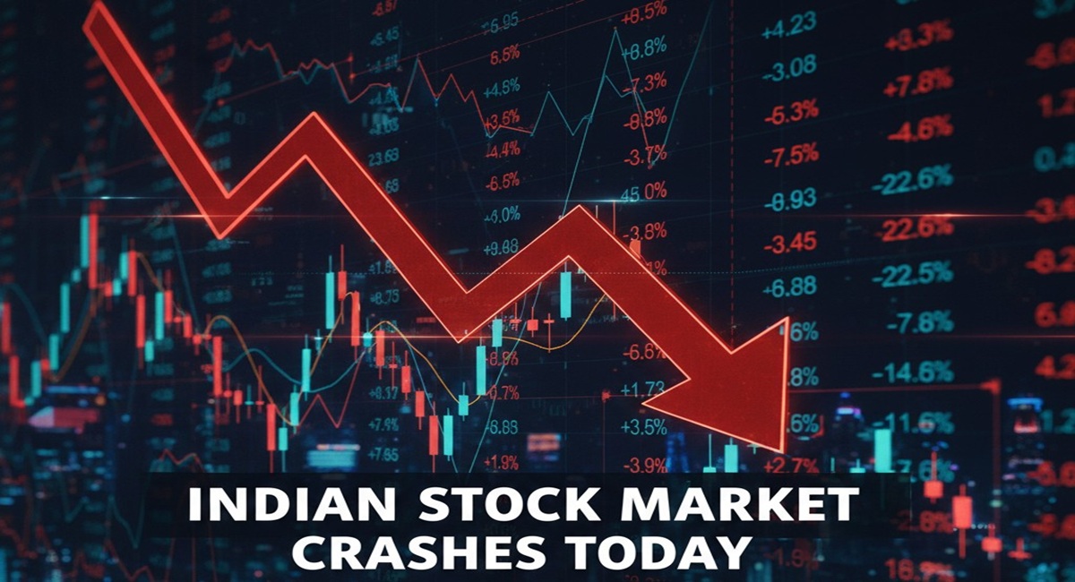 Why Indian Stock Market Crashed Today Dec 8 2025 Sensex Down 800 Points